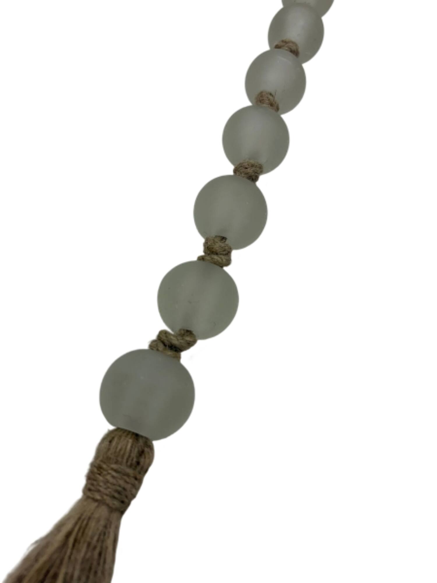 32" Glass Bead & Tassel Garland by Ashland